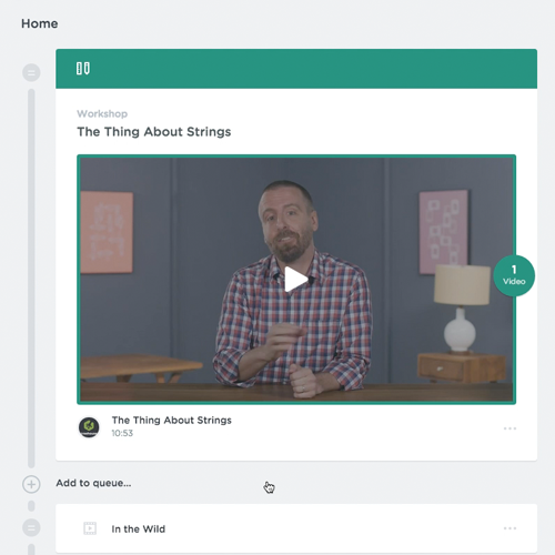Treehouse Home Queue Addition